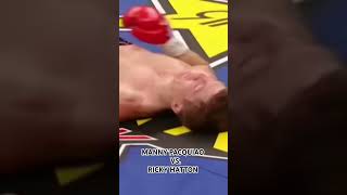 MANNY PACQUIAO VS RICKY HATTON  HIGHLIGHT ROUNDS KNOCKOUT 🥊 [upl. by Attiuqram]