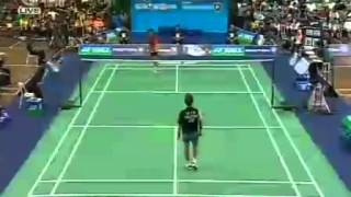 Malaysia Badminton Open 2005 MS Final  Lin DanCHN Vs Lee Chong WeiMAS [upl. by Acima871]