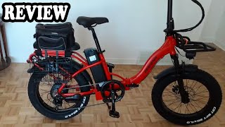 GESHENG S5 750W Folding Electric Bike  Review [upl. by Eeralav]