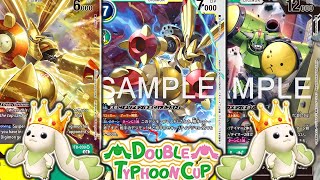 UNDEFEATED Terriermon Deck Double Typhoon Tournament [upl. by New]