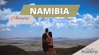 NAMIBIA 2022  Unsere Rundreise mit dem CAMPER startet I Vlog 1 [upl. by Englebert]