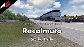 Racalmuto【Assetto Corsa Track Mod】 [upl. by Reffotsirhc]