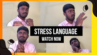 Do you know your stress language 4 types here 💯 [upl. by Flynn]