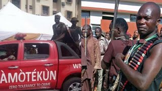 KUDOS TO AMOTEKUN AND YORUBA LOCAL HUNTERS IN EKITI AS KIDNAPPED PUPILS REGAINED FREEDOM [upl. by Alyssa]