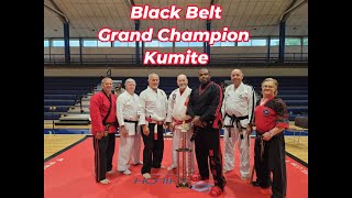 Black Belt Men Sparring Grand Champion at Summer Smash 2024 karate taekwondo blackbelt fighting [upl. by Mather]