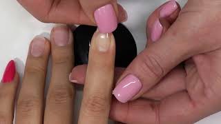 Bio Sculpture  Full Cover Tips Application [upl. by Prudy]