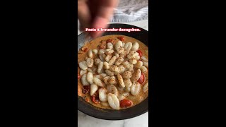 Cremige Burrata Gnocchi 😍🍅 shorts gnocchi rezept einfach [upl. by Lauro788]