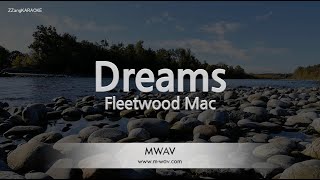 Fleetwood MacDreams Karaoke Version [upl. by Valda]