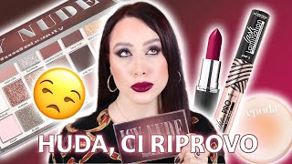 HUDA CI RIPROVO 🤯 ICY NUDE PALETTE  MAKEUP SFUMATO  Erikioba [upl. by Barr]