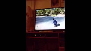 How to do an Ollie on skate 3 for Xbox 360 [upl. by Alage]