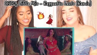 CNCO Little Mix  Reggaetón Lento Remix Official Video  REACTION [upl. by Oilisab]