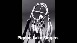 Pigeon Lake Singers Intertribal Song [upl. by Aihsile122]