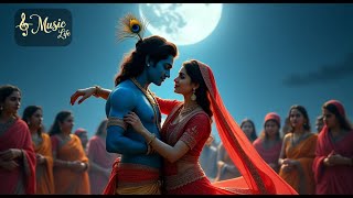 Radhe Radhe Shyam Bhajan with Lyrics  Divine Krishna Radha Song  Peaceful Bhakti Music [upl. by Kimbra874]