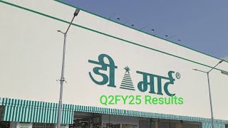 DMart  Avenue Super mart Ltd Q2FY25 Results [upl. by Koby464]