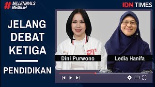 Jelang Debat Ketiga  Pendidikan di Indonesia [upl. by Stevena]