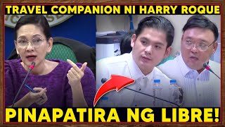 Travel Companion ni Harry Roque na si AR dela Serna Humarap sa Senate Hearing  Risa Hontiveros [upl. by Eynaffit404]