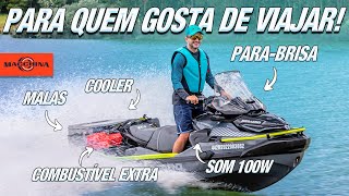 O novo SeaDoo para viagens longas na água Explorer Pro 170 [upl. by Nylarahs546]