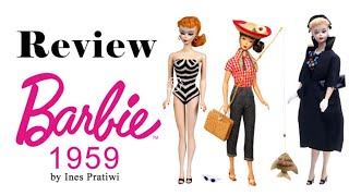 Barbie Review Collection 1959 The First Barbie Doll [upl. by Haelat]