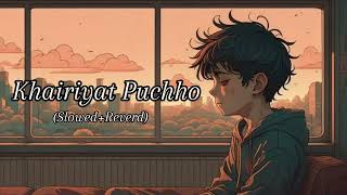 Khairiyat Puchho song  slowed Reverd  FM LoFI  LoFI song [upl. by Siuol]