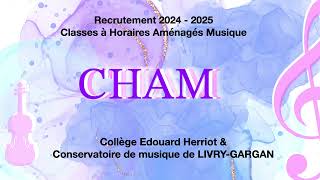 Cham LivryGargan recrutement 2024 2025 [upl. by Arramas]