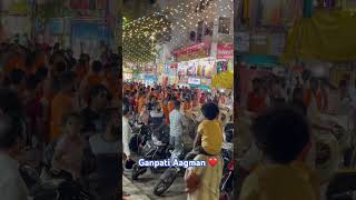 Ganpati aagman  Mahal ka Raja Nagpur  Ganesh Chaturthi Celebration  Dhol Tasha shreeganesh [upl. by Euqinmod]