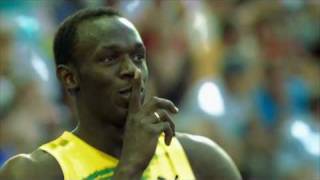 usain bolt 100 and 200m world records berlin [upl. by Sigismundo]