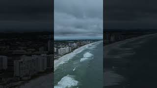 Helene Time Lapse over the Beach helene storm timelapse [upl. by Gibert92]