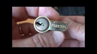 321 Famous Really Euro Cylinder Picked Open amp Raked [upl. by Wilona]