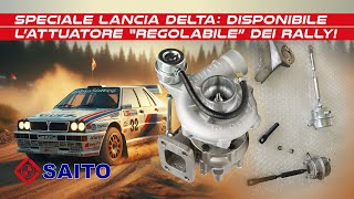 Speciale Lancia Delta disponibile lattuatore regolabile utilizzato nei Rally [upl. by Sayre826]