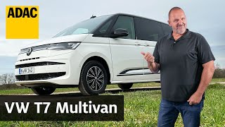 Besser als der T6 VW T7 Multivan im Fahrbericht  ADAC [upl. by Gaeta]