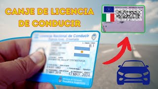 canje de tu licencia argentina en Europa 🌍 Todo lo que necesitas saber antes de emigrar emigrar [upl. by Ledif]