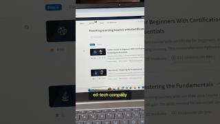 Free certification courses freecourses python java coding [upl. by Pollerd]