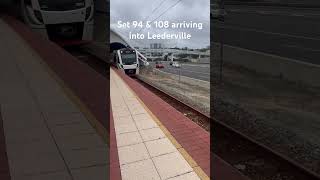 BSeries Set 94 amp 108 arriving into Leederville [upl. by Husein]