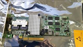 IBM  Lenovo Serveraid M5015 SAS Controller  FRU 46M0851 [upl. by Marius]