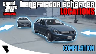 BENEFACTOR SCHAFTER LOCATIONS Compilation 2021 [upl. by Lebazej]