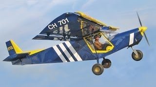 Flying the Zenith STOL CH 701 [upl. by Chien624]