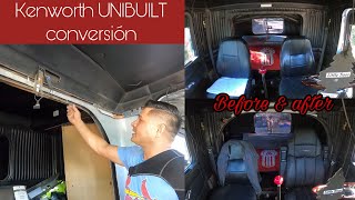 Kenworth truck gets unibilt conversion done to it [upl. by Gnap]