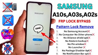 Samsung A10sA02sA03s FRP Bypass Without PC  Google Account Bypass 2024 New Method [upl. by Anifled]