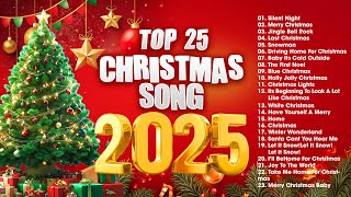 Top 25 Popular Christmas Songs and Carols Playlist 🎵🎄 Best Merry Christmas Music 🔔 [upl. by Alian327]