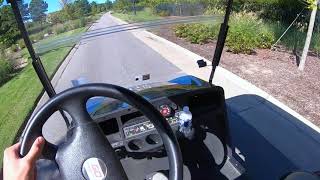 POV Test Drive Electric Golf Cart [upl. by Theodora]