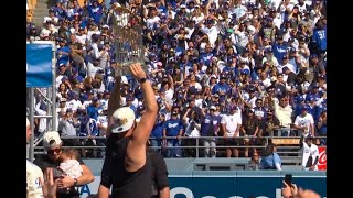 LIVE City of Los Angeles holds parade celebrating Dodgers World Series win [upl. by Einitsed]