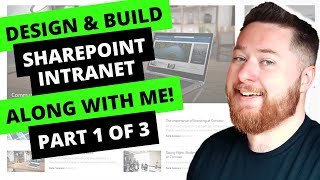 How to build a SharePoint Intranet  SharePoint Tutorial  SharePoint Designs PART 1 [upl. by Kaasi33]