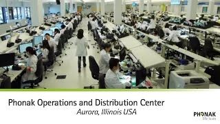 Phonak Aurora Operations and Distribution Center AODC [upl. by Sajet]