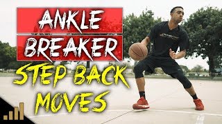 How to Break Ankles NASTY Step Back Hesitation Move Tutorial [upl. by Orrin]