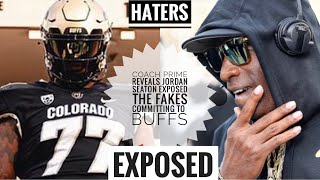 Coach Prime REVEALS Jordan Seaton EXPOSED The Fakes Committing To CU “I SEE NOW” [upl. by Jabe]