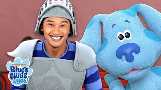 Josh and Blue Dress Up as KNIGHTS 🏰  Blues Clues amp You [upl. by Akcimat439]