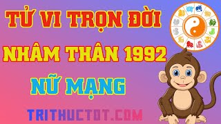 Tử Vi Trọn Đời Nhâm Thân 1992 Nữ Mạng [upl. by Nwahsit211]