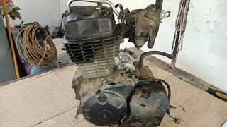 Hero Honda CBZ Xtreme engine restoration 150cc [upl. by Remmus]