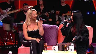 Maya Berović x Barbara Bobak  Crno zlato  Ami G Show  LIVE [upl. by Enneiluj]