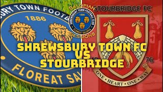 PreSeason Shrewsbury Town visit Stourbridge FC ➡️ [upl. by Shanta605]